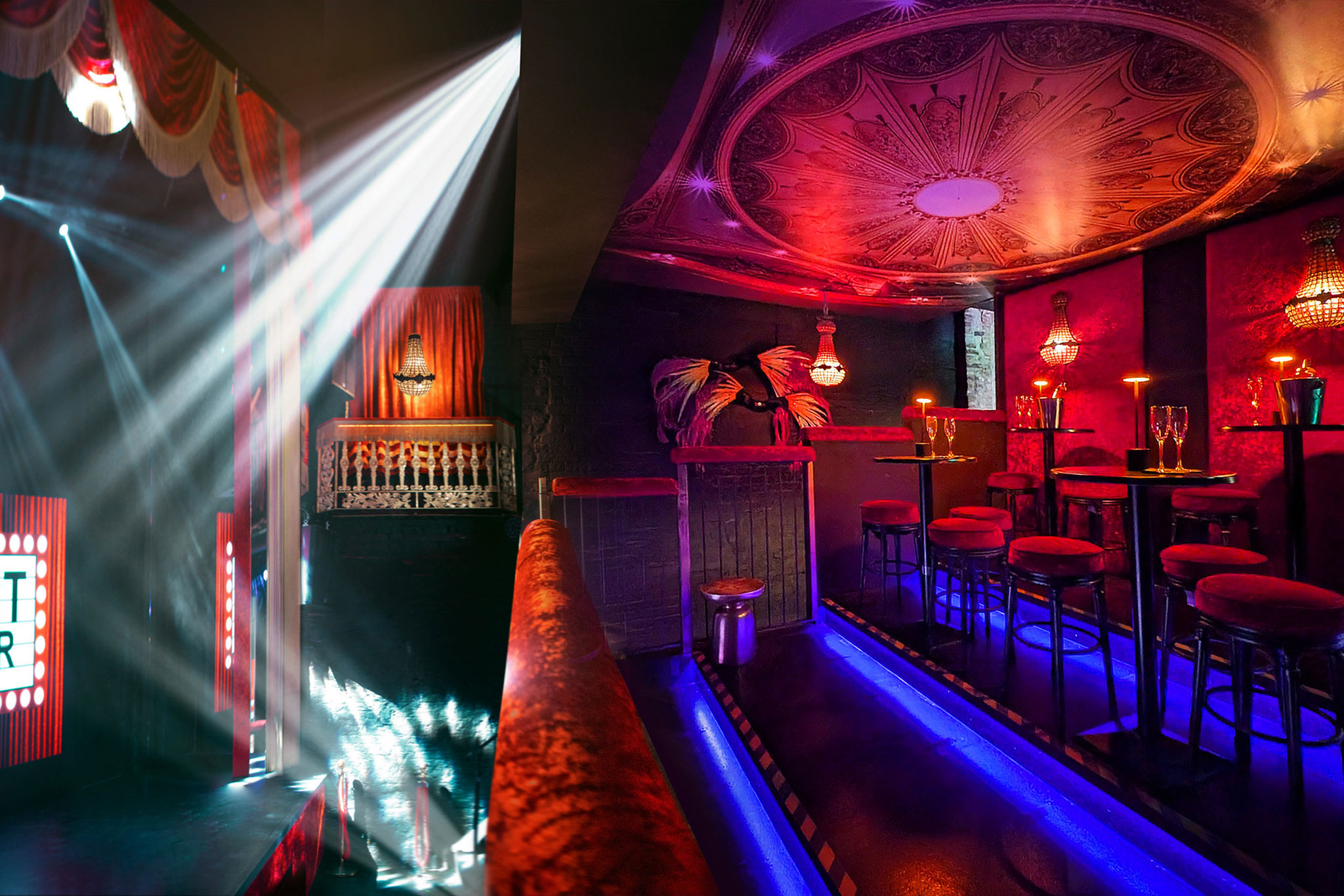 Cabaret bar in Leeds